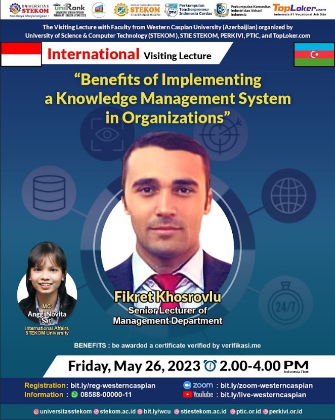 VISITING LECTURE DAY 1 Benefits of Implementing a Knowledge Management System in Organizations